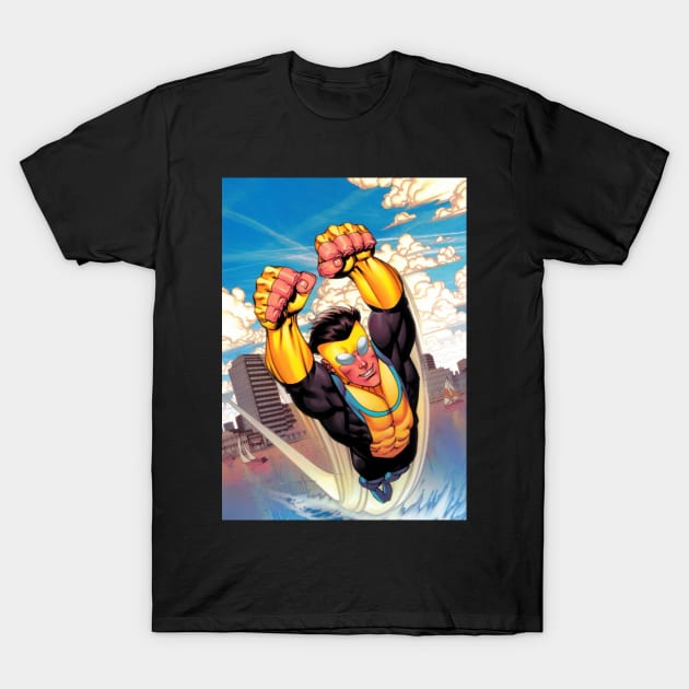 invincible poster T-Shirt by super villain